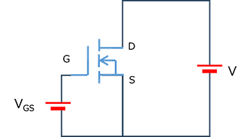 Fig. 6 N-ch MOSFET bias circuit
