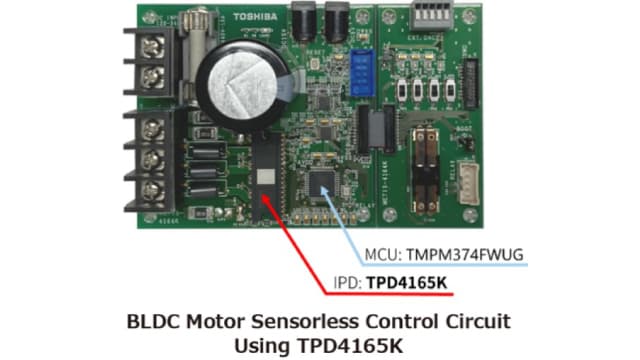 BLDC Motor Sensorless Control Circuit