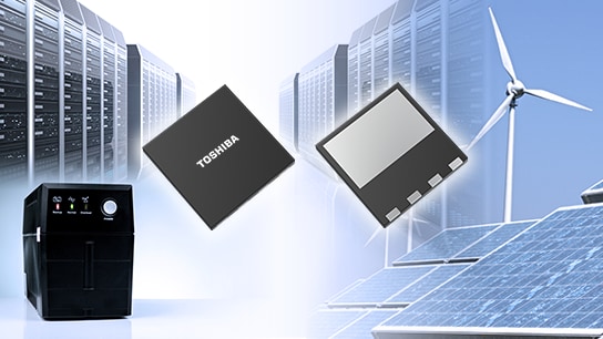 これは、電源の高効率化に貢献するDFN8×8パッケージの600V耐圧シリコンパワーMOSFETの画像です。