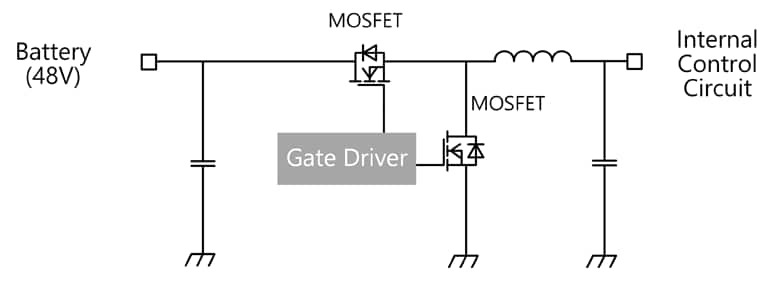 DC-DCコンバーター回路 (非絶縁降圧型)