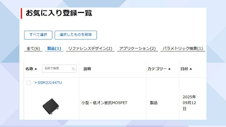 これは、お気に入り登録の画像です。